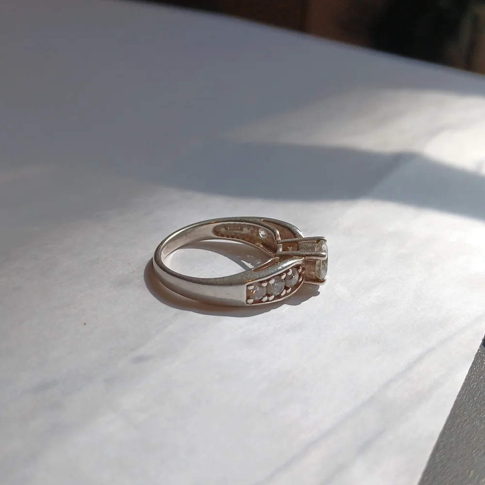 SS CZ RING - Picture 5 of 8